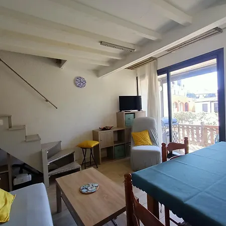 Coquet T3 Familial A Cap Coudalere Avec Parking Privatif - Fr-1-799-51 * Le Barcarès