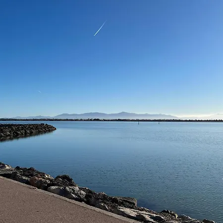 Coquet T3 Familial A Cap Coudalere Avec Parking Privatif - Fr-1-799-51 Le Barcarès